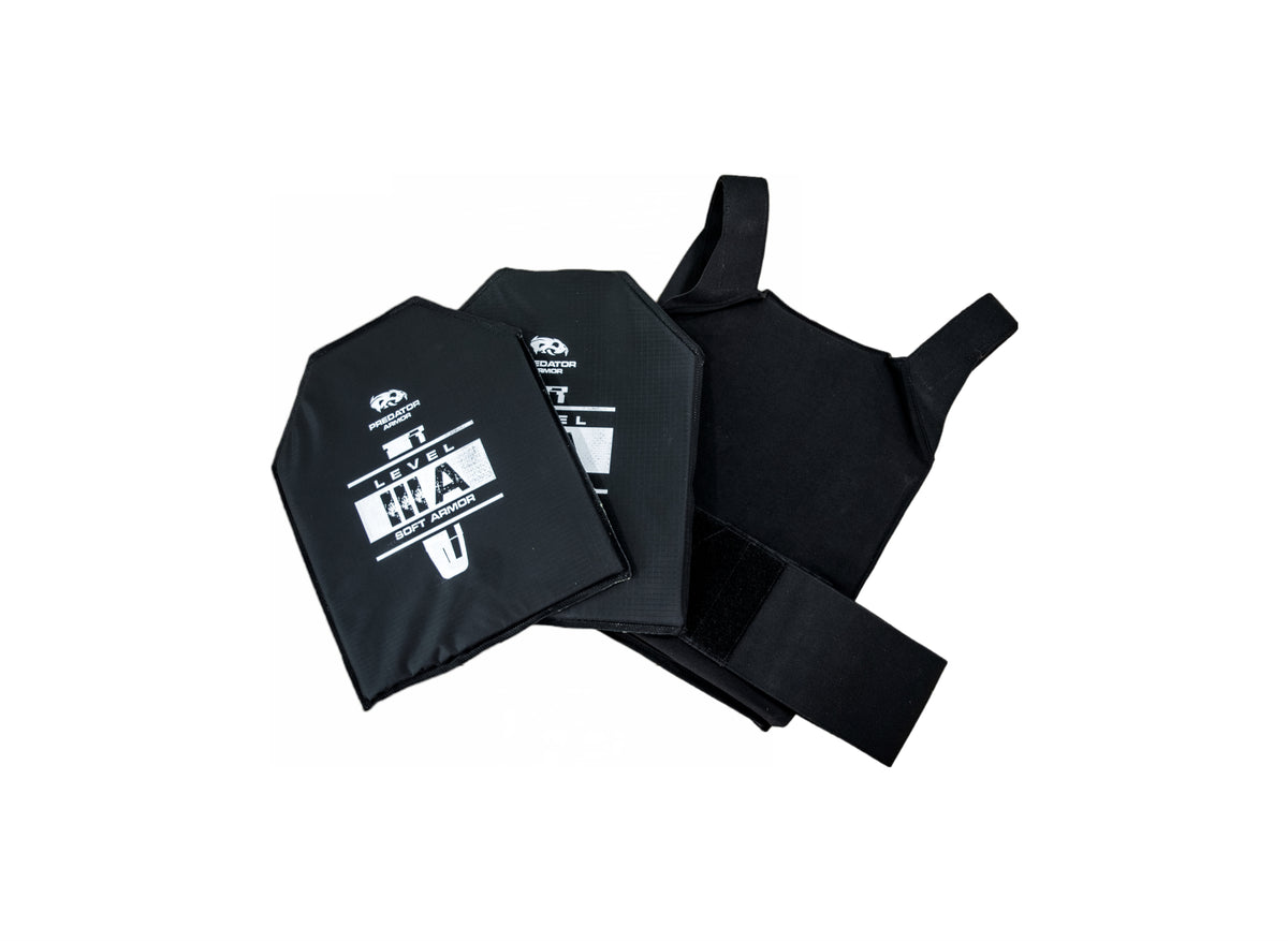 SECURITY - Level IIIA Concealable Plate Carrier Package (Includes Trauma Pads) image 1