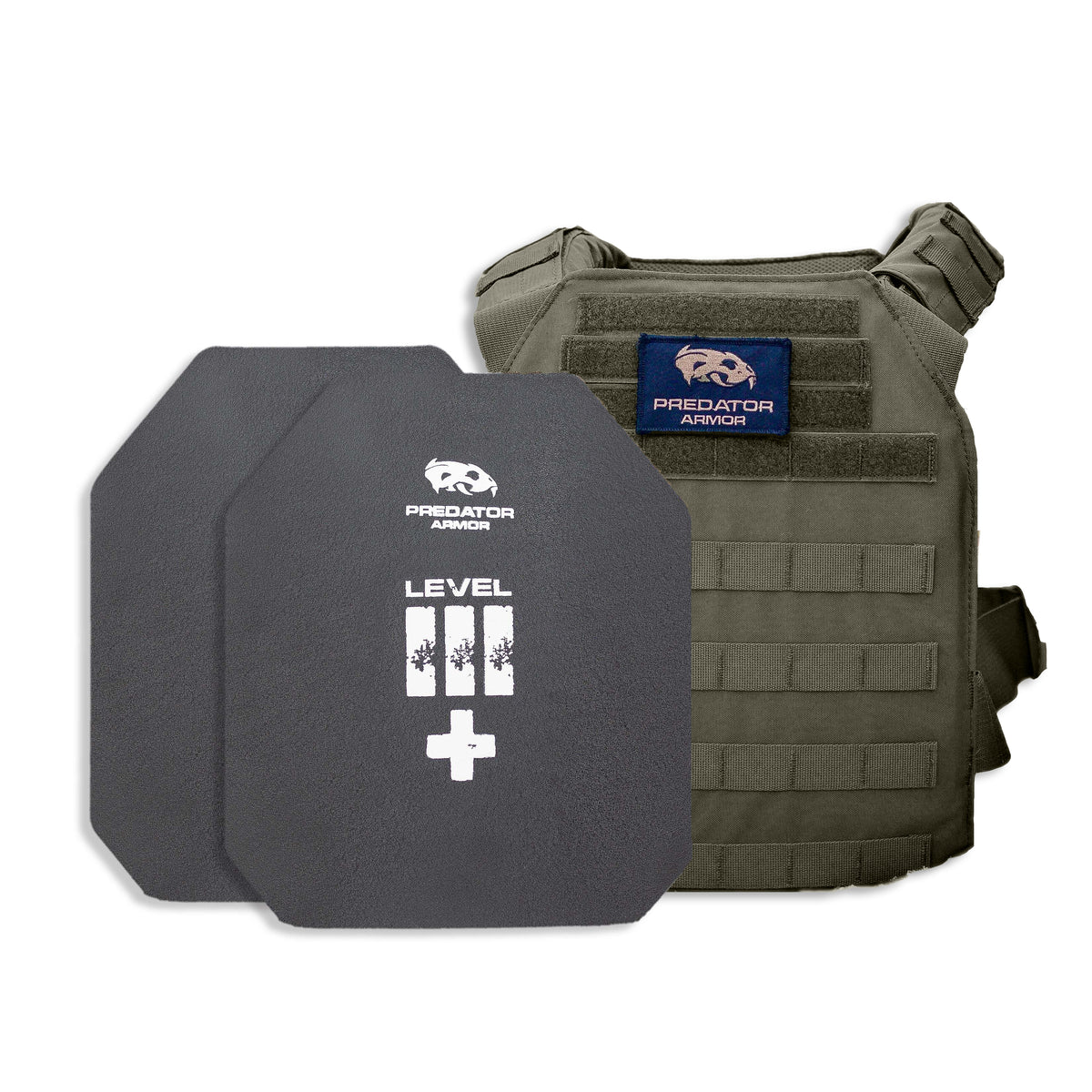 WS - Level III+ Shooters Cut Plate Carrier Package image 2