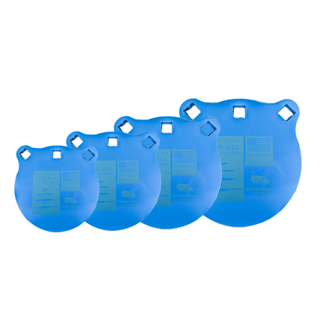 Full Set of AR500 Steel Gong Targets