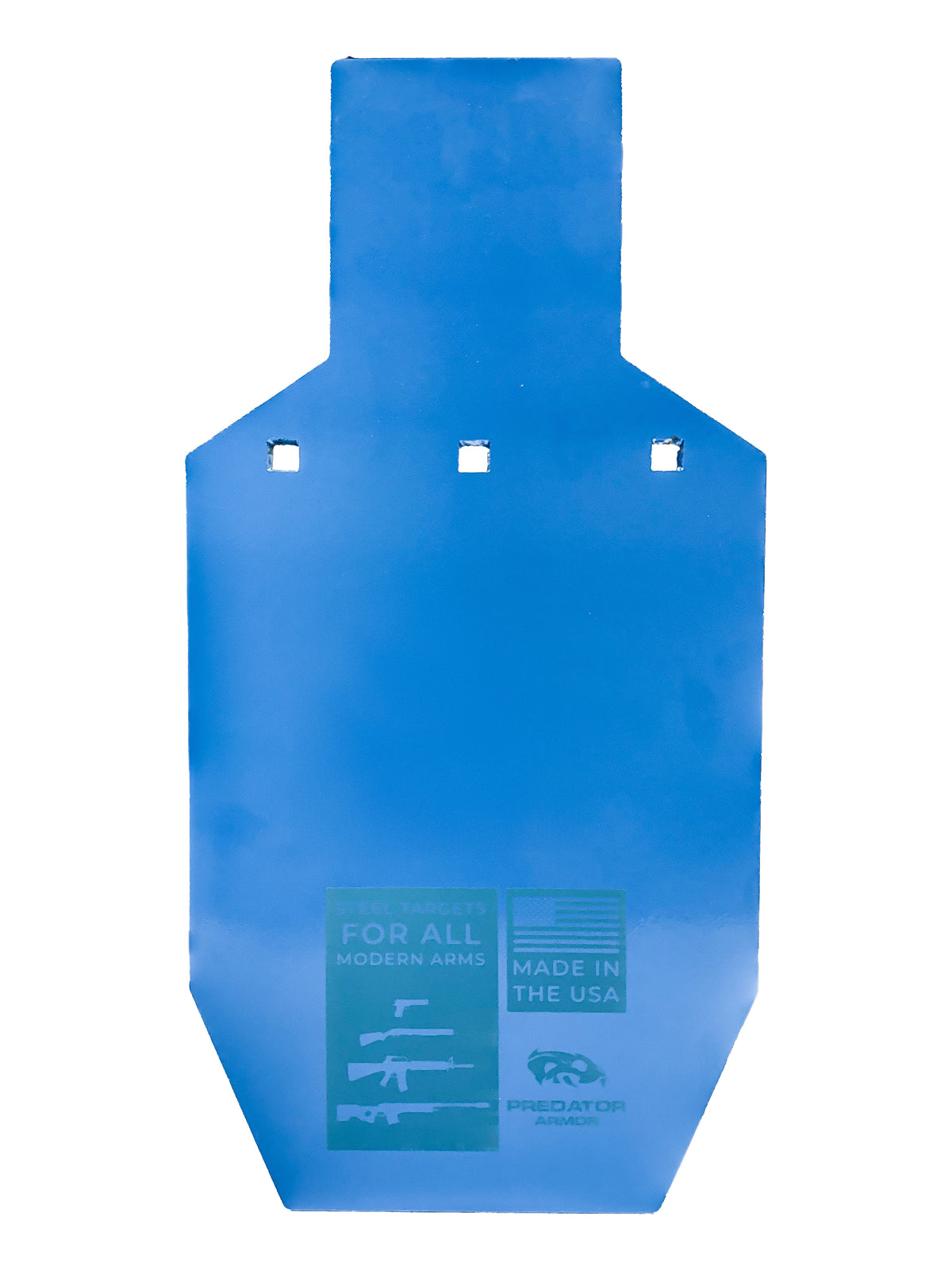 IPSC C Zone AR500 Steel Target