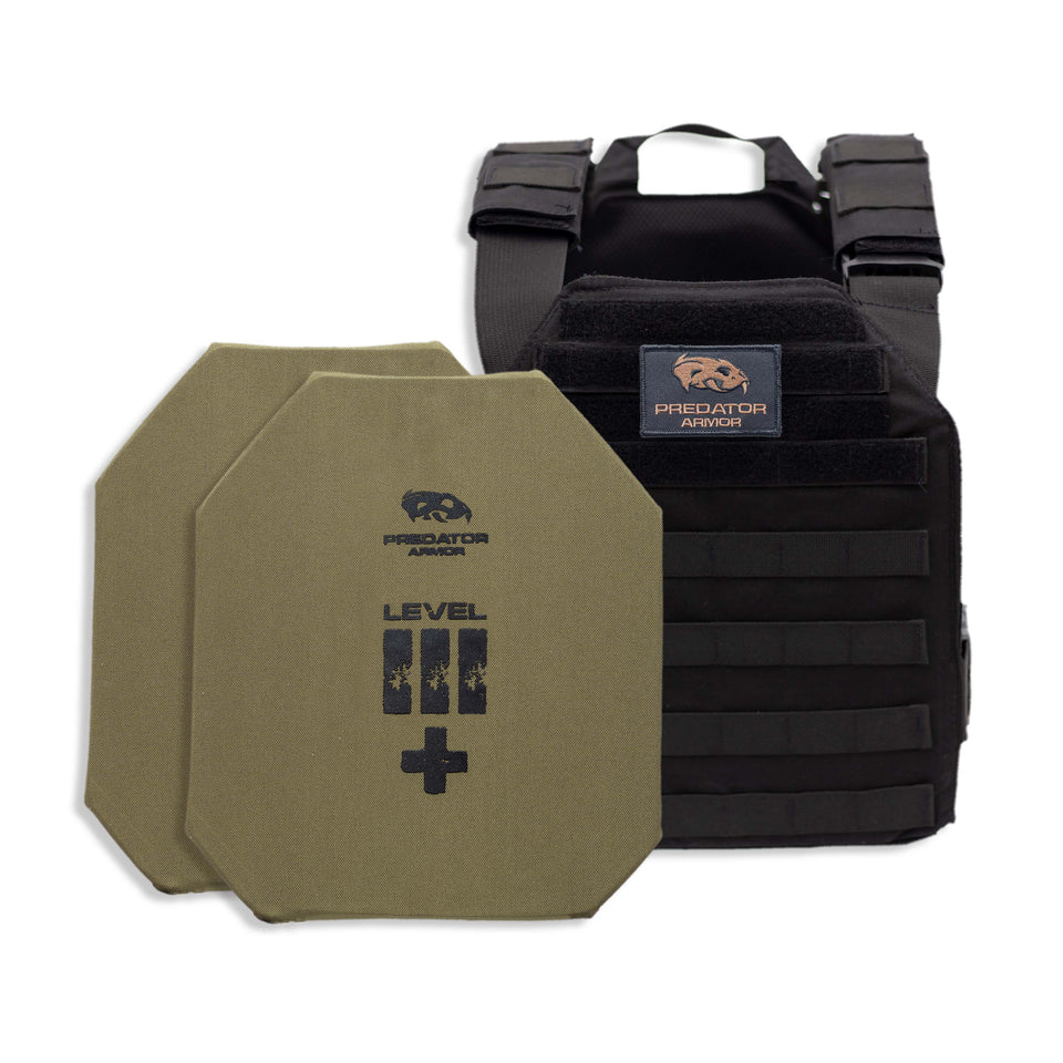 WS - Level III+ Shooters Cut Plate Carrier Package image 1