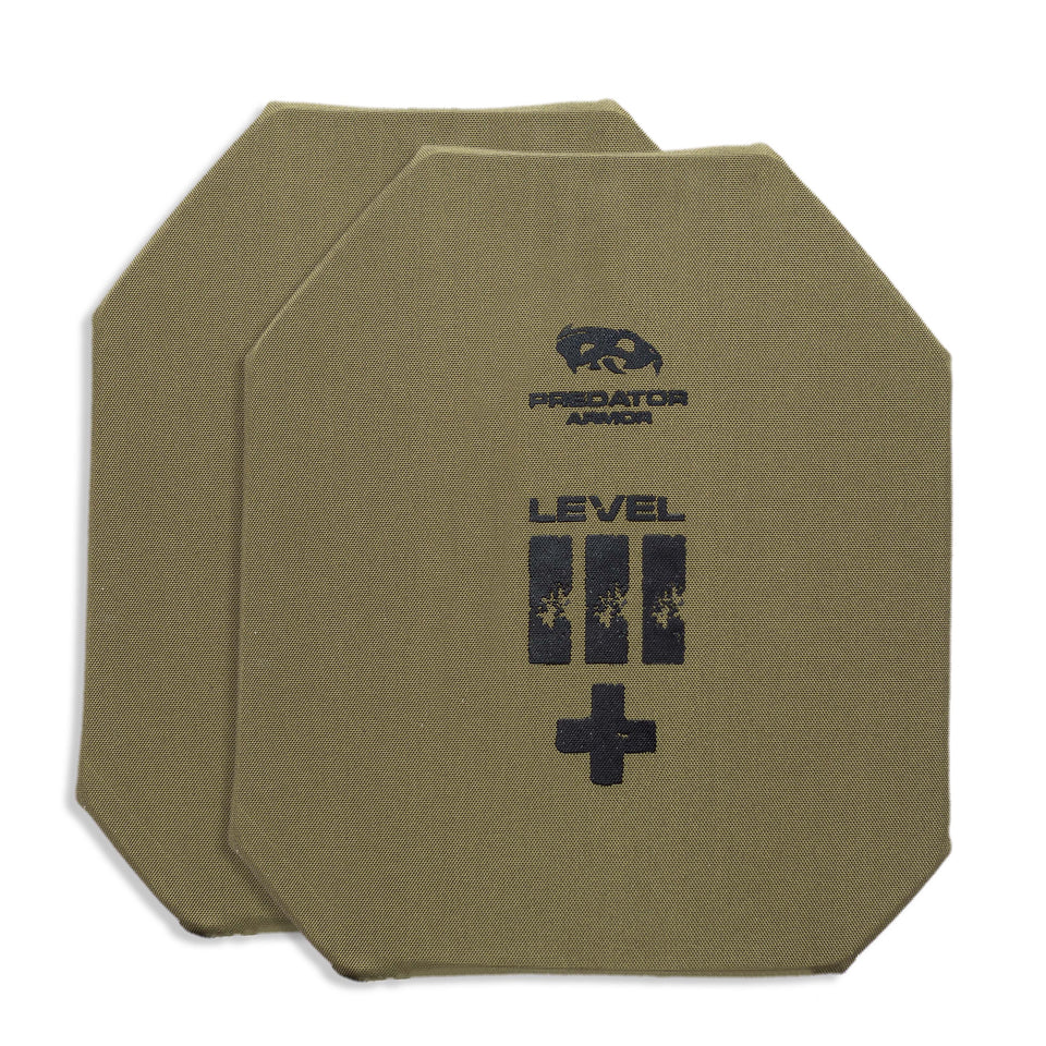 Level III+ Shooters Cut Set of Two (Front & Back) image 1